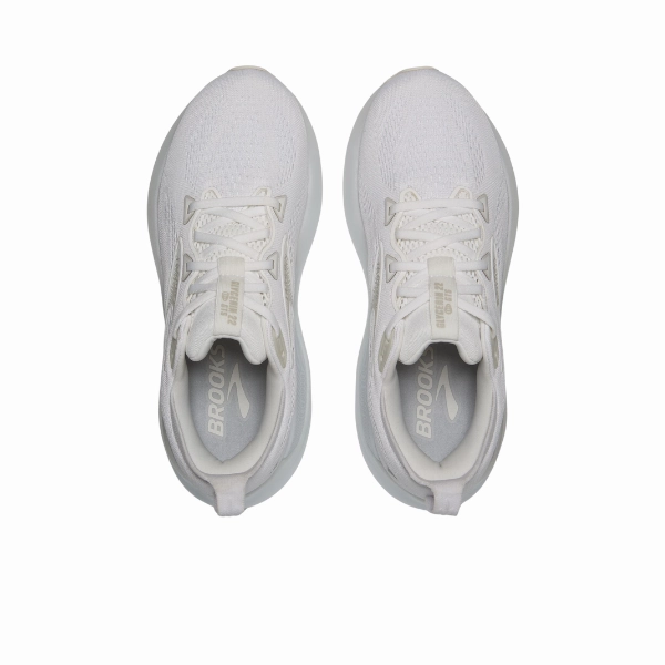 anime - themed running shoes velvet - finish - design shoes Brooks Women's Glycerin GTS 22 Wide White