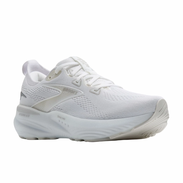 Brooks Women's Glycerin GTS 22 Wide White group runs marble - design shoes