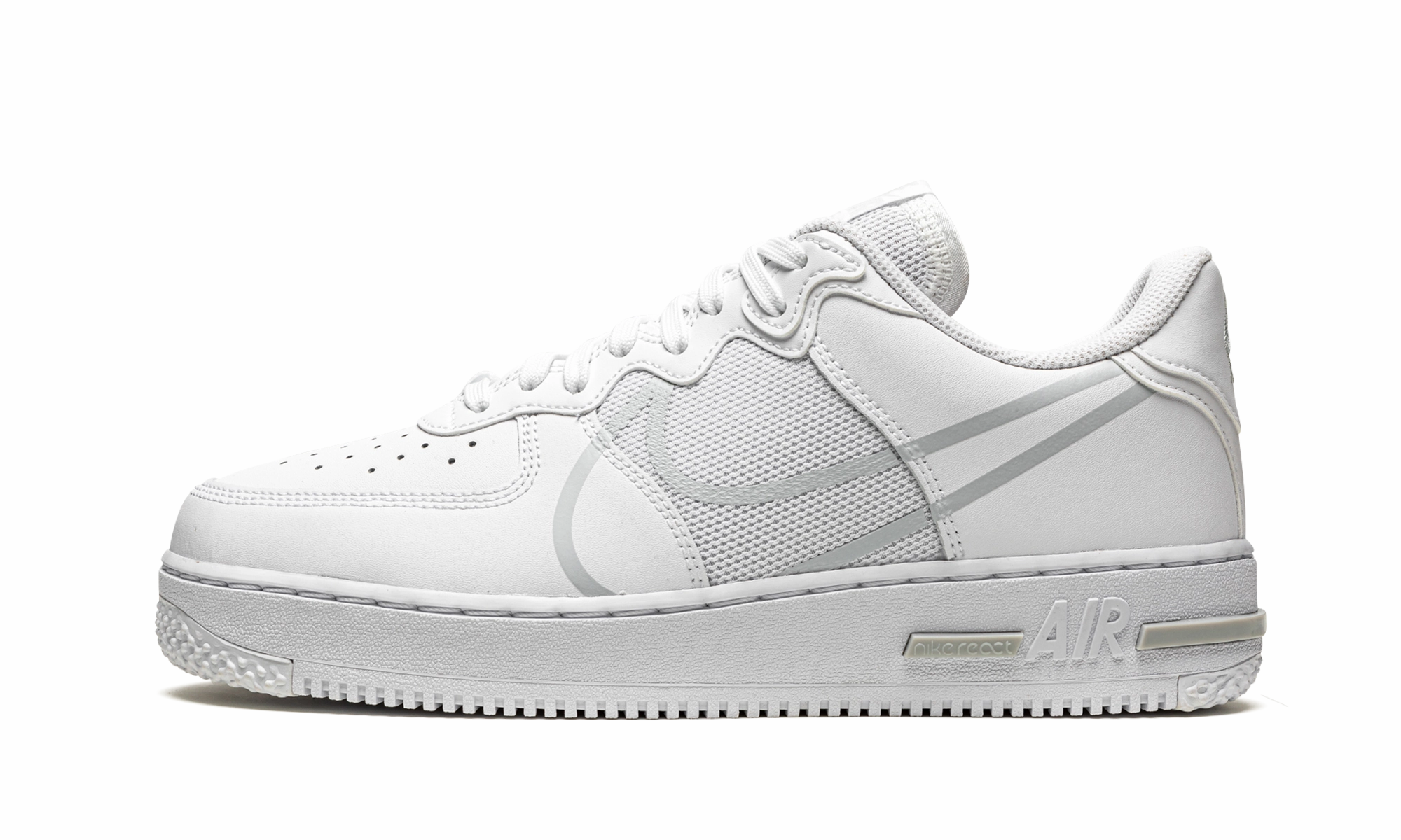 Ergonomic Feel Air Force 1 Low React "White"