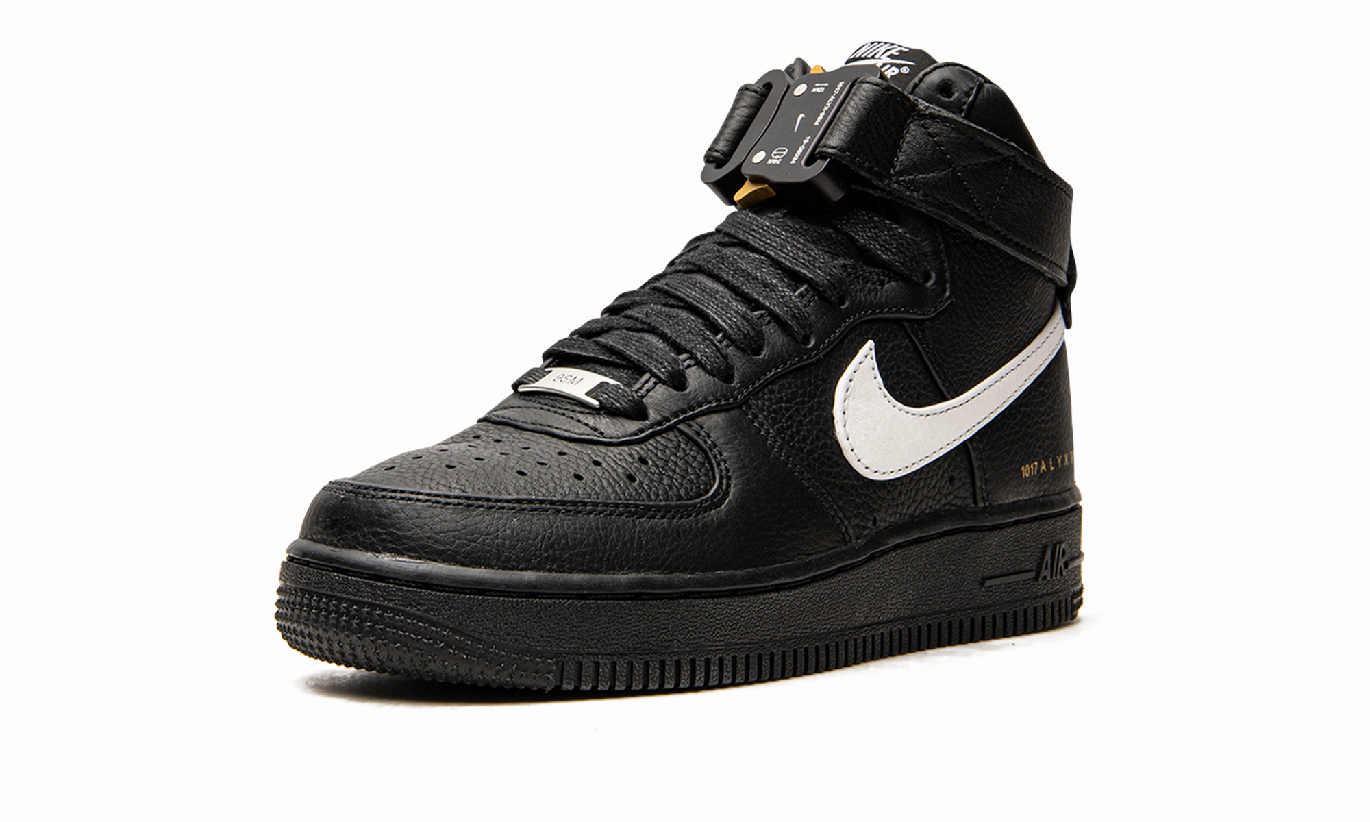 Air Force 1 Hi / ALYX "Black & White" Smooth   finish