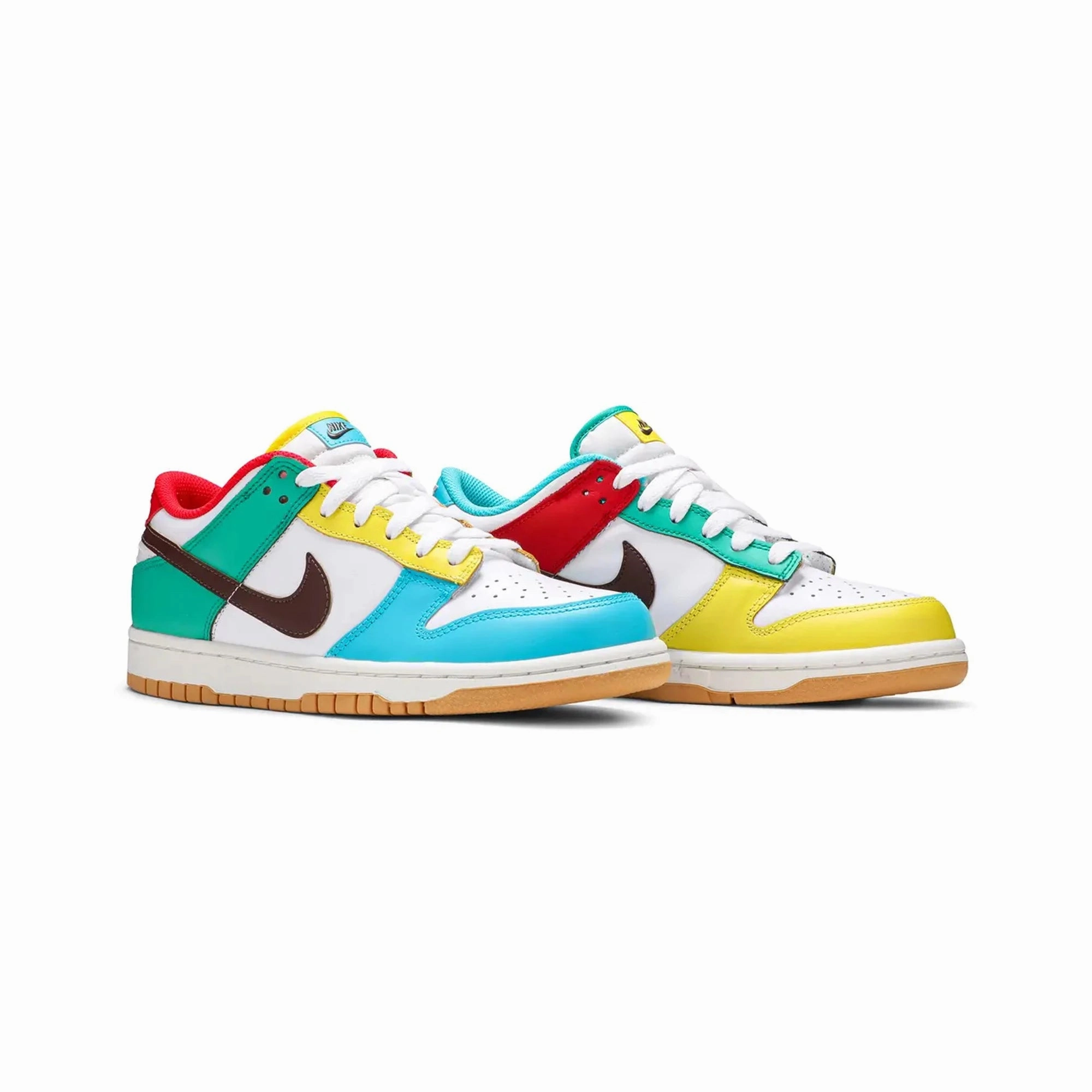 Hand Stitched Details Hold Hike Nike Dunk Low Free 99 'White' GS (2021)