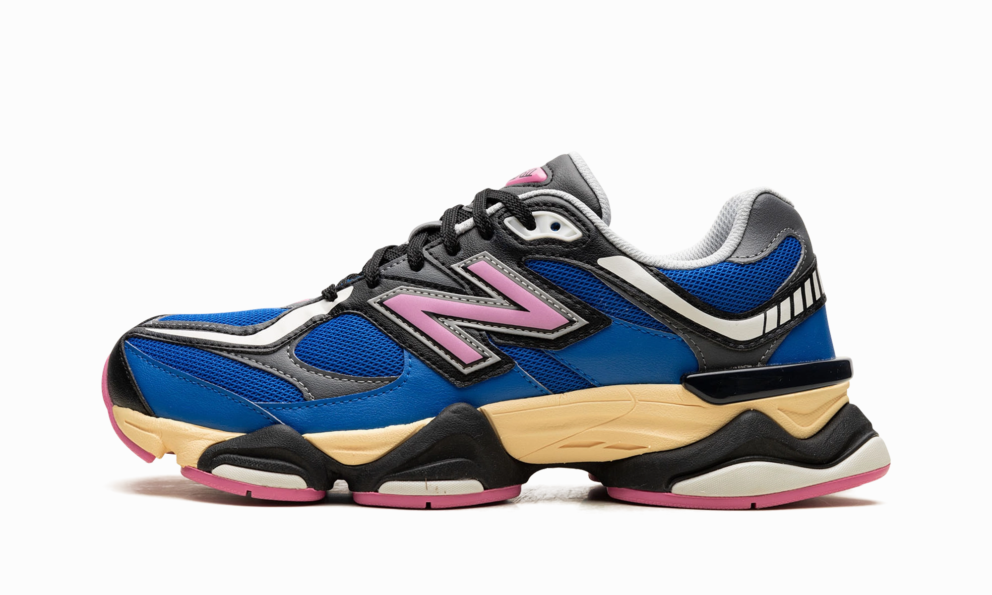 Non Slip Tread Pattern carbon - fiber - plate 9060 "Blue / Pink"