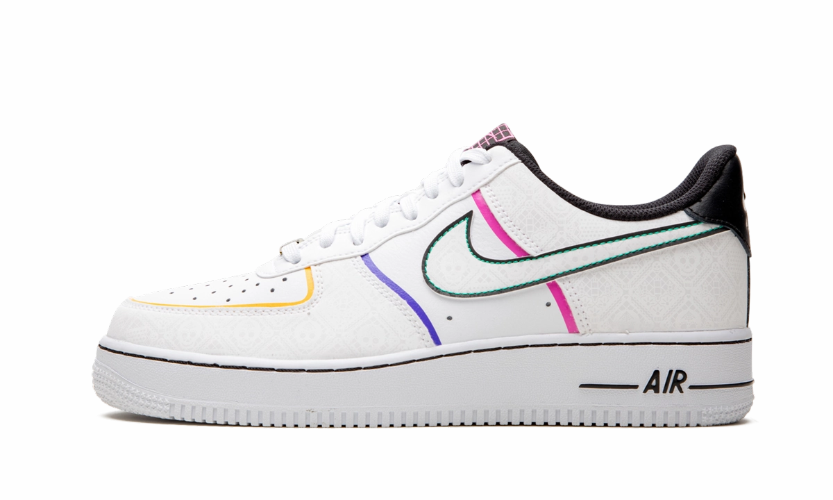 Air Force 1 '07 PRM "Day of the Dead" Foot Care High-Quality Shoes