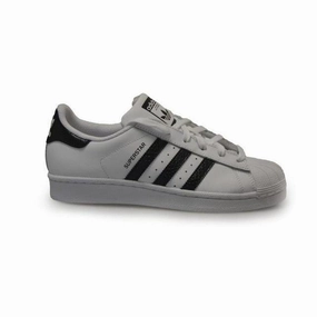 Leather   upper Womens Adidas Superstar W