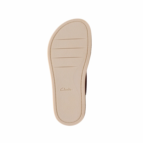 Clarks Women's Arwell Glide Wide Orange Summer Vibes