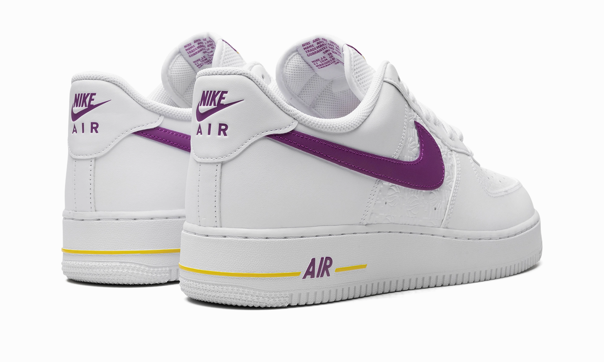 Air Force 1 Low EMB "Bold Berry Lakers" Easy matching