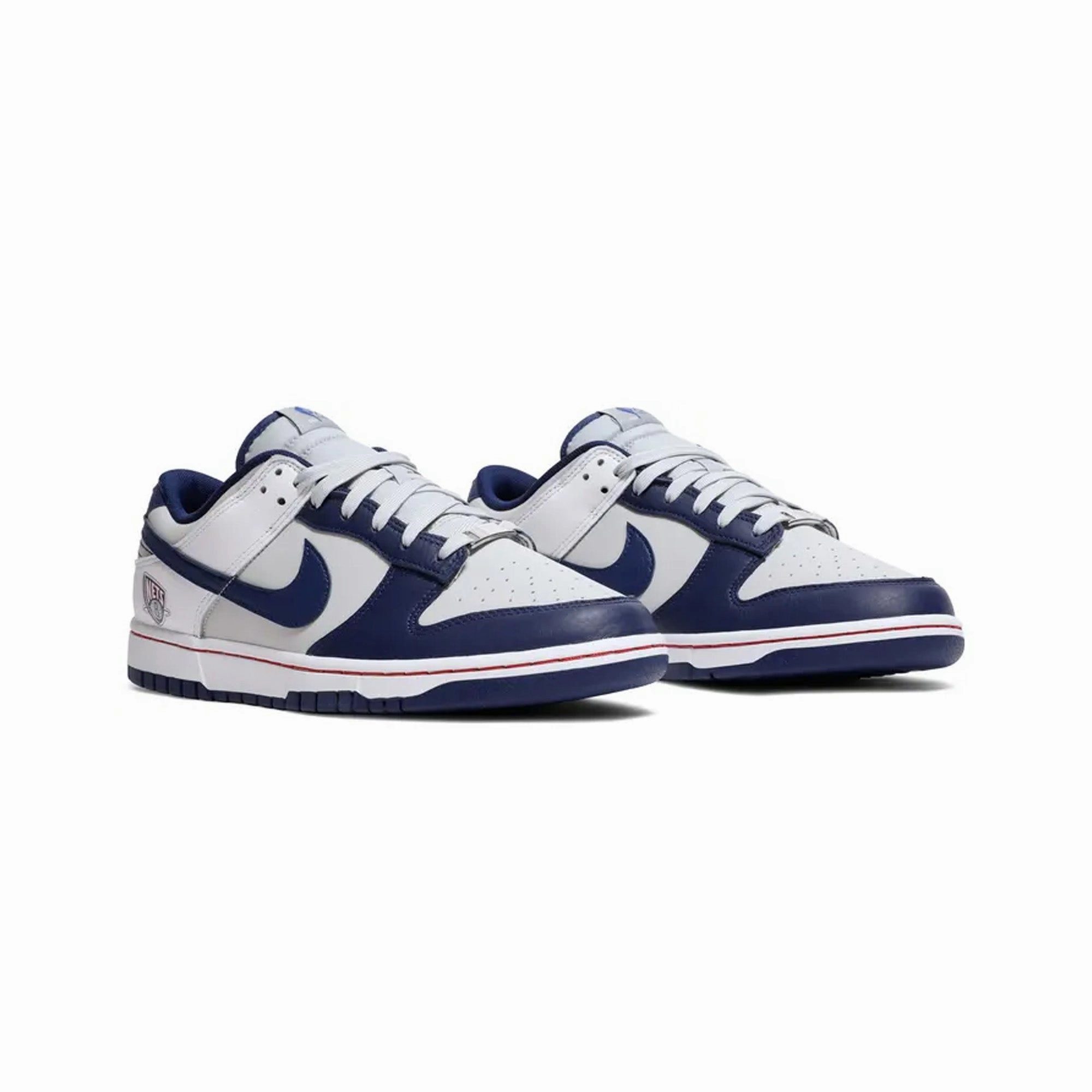 Nike Dunk Low EMB NBA 75th Anniversary 'Brooklyn Nets' (2021) Office Look