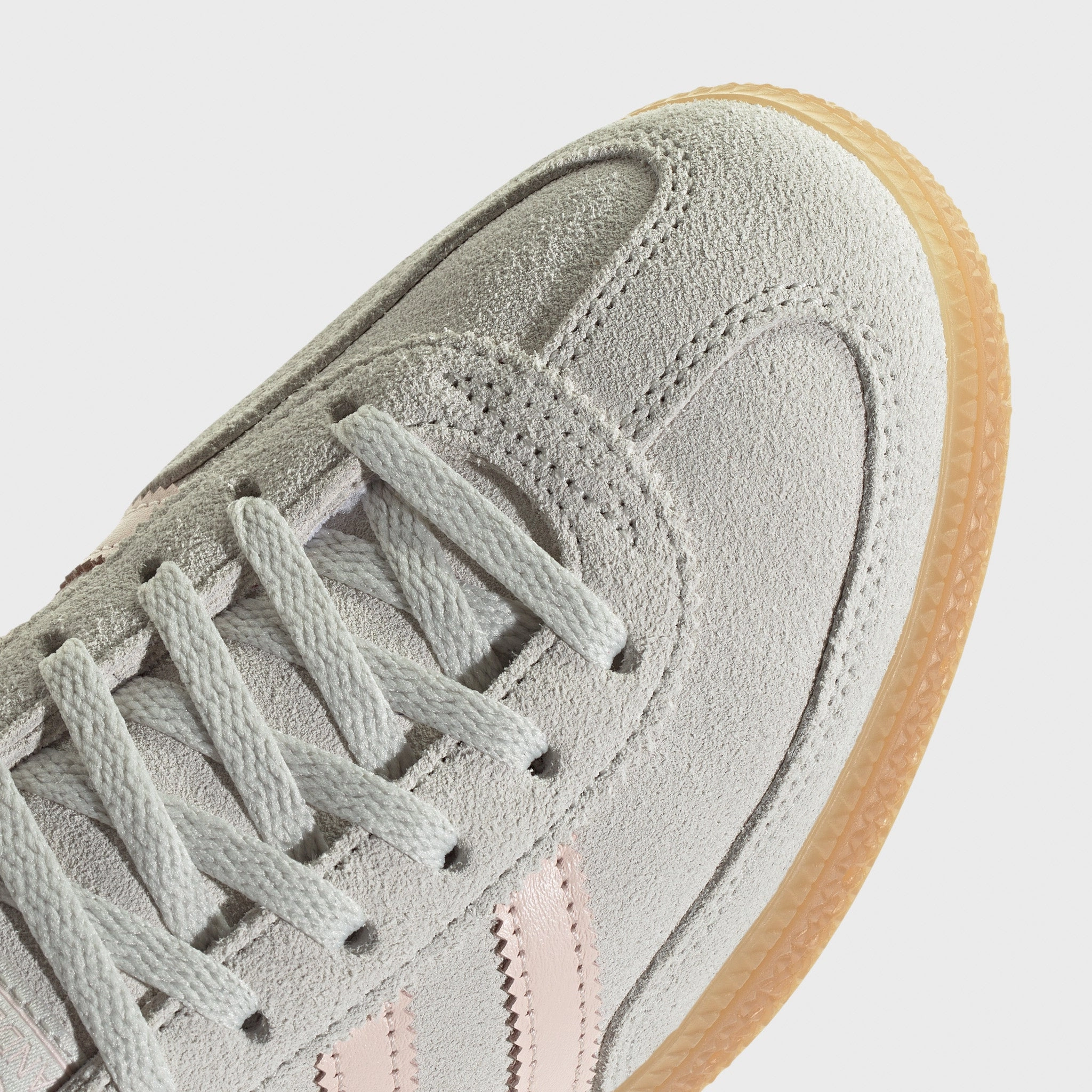 adidas Originals Women's Handball Spezial Orbit Grey / Wonder Quartz - Gum Shock Diffusing Platform Responsive Bounce Foam