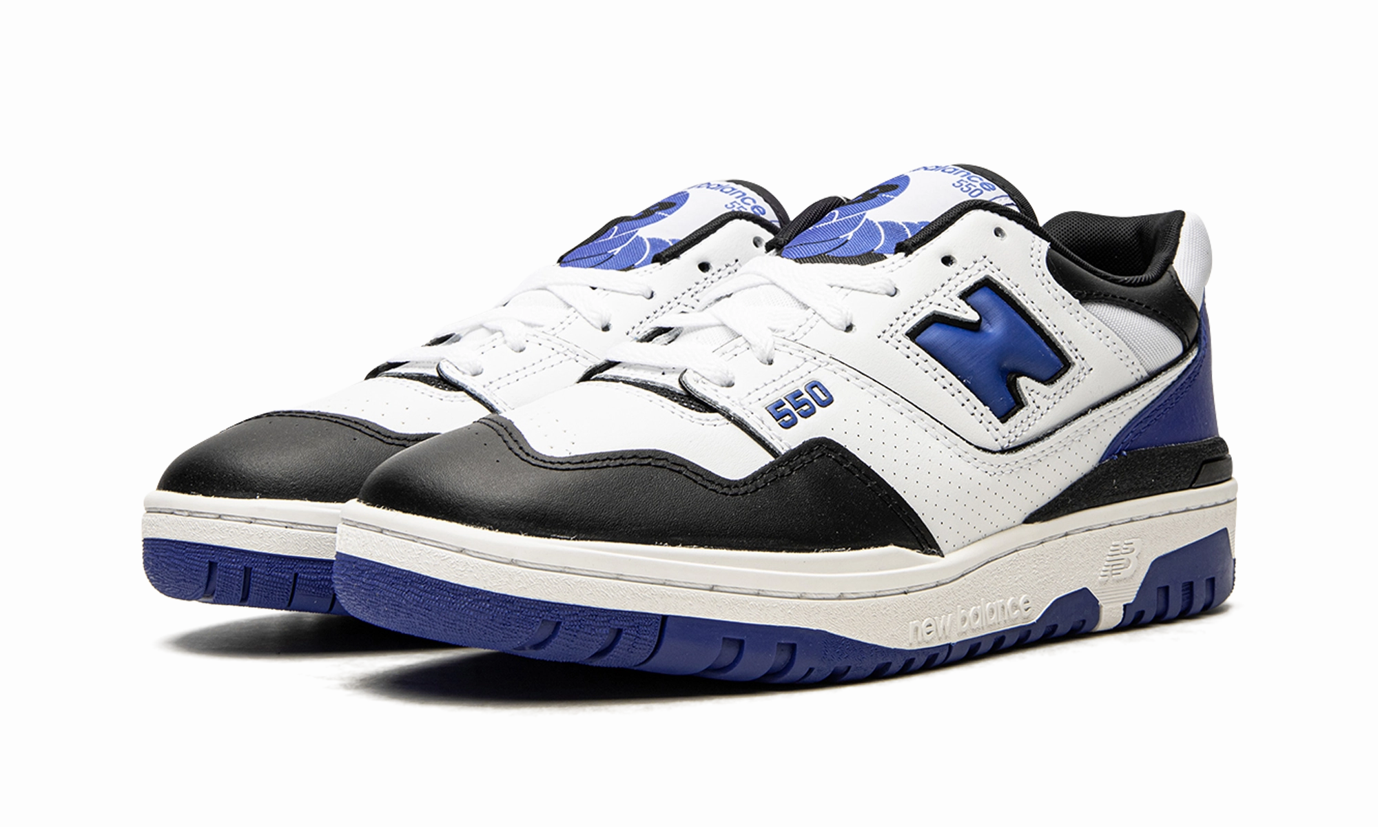 550 "Shifted Sport Pack - White/Black/Royal" High Abrasion Resistance Vertical Flex Grooves