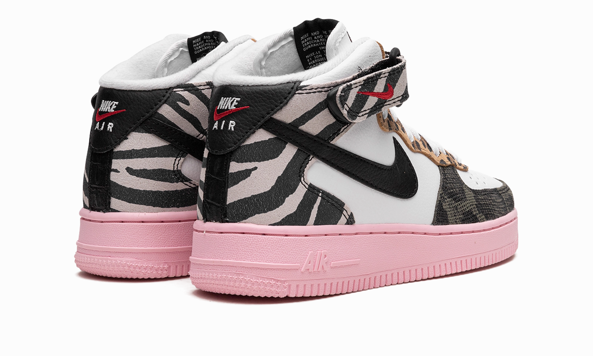 Comfortable Feel Harbor Jog AIR FORCE 1 MID MNS WMNS "Tunnel Walk"