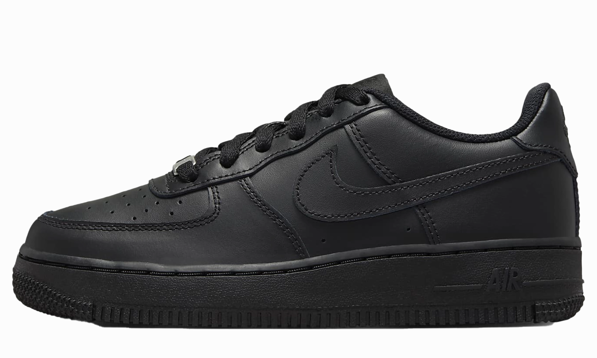 Air Force 1 LE GS "Triple Black" Noon Walk Child Run