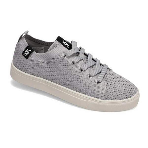 Rival Women's Ace Knit Light Grey Stability Heel Counter Airflow Vents