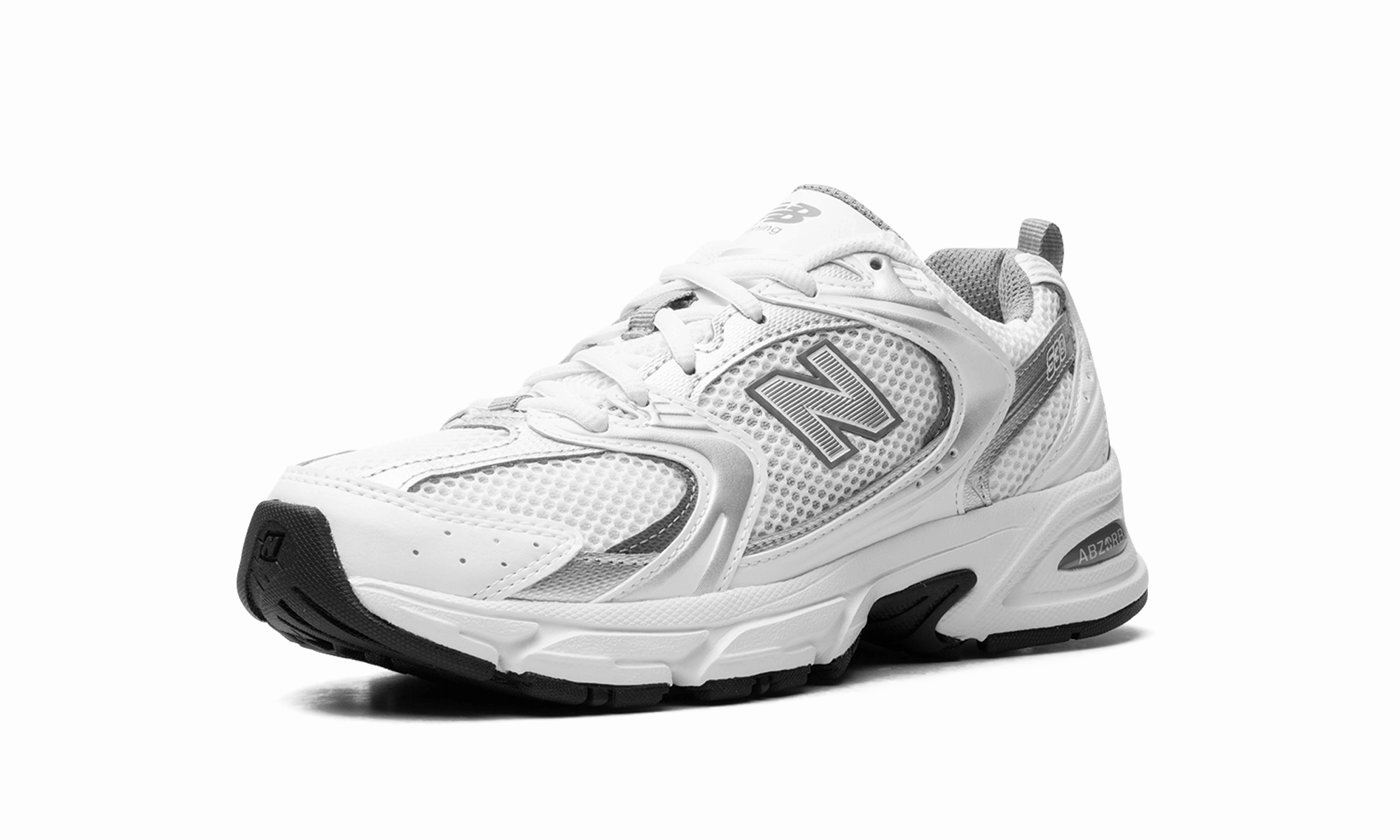 530 "White Silver Metallic" shoe protectors