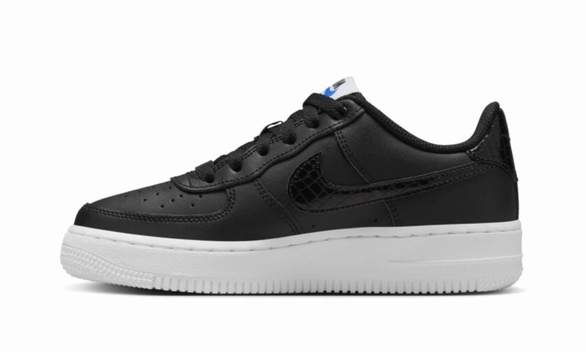 Clean Edge Air Force 1 Low LV8 GS "Black White"