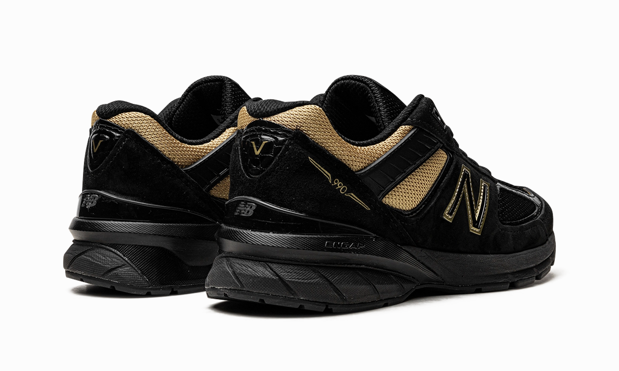 gradient - design shoes 990v5 "Black / Gold"