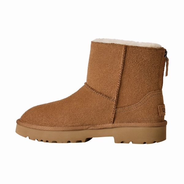Flexible Material UGG Women's Marais Zip Up Chestnut