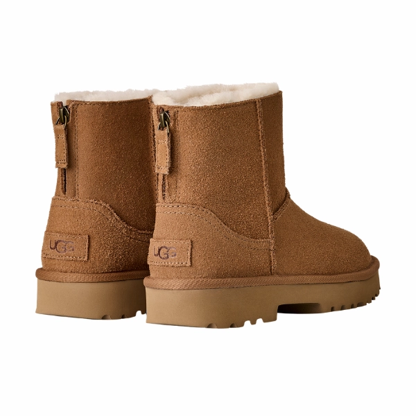 Shank Sleek Comfort UGG Women's Marais Zip Up Chestnut