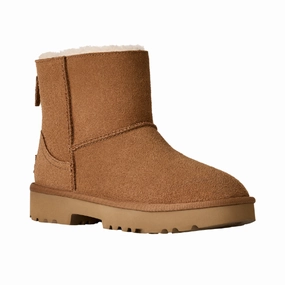 UGG Women's Marais Zip Up Chestnut Mesh Upper Side zipper
