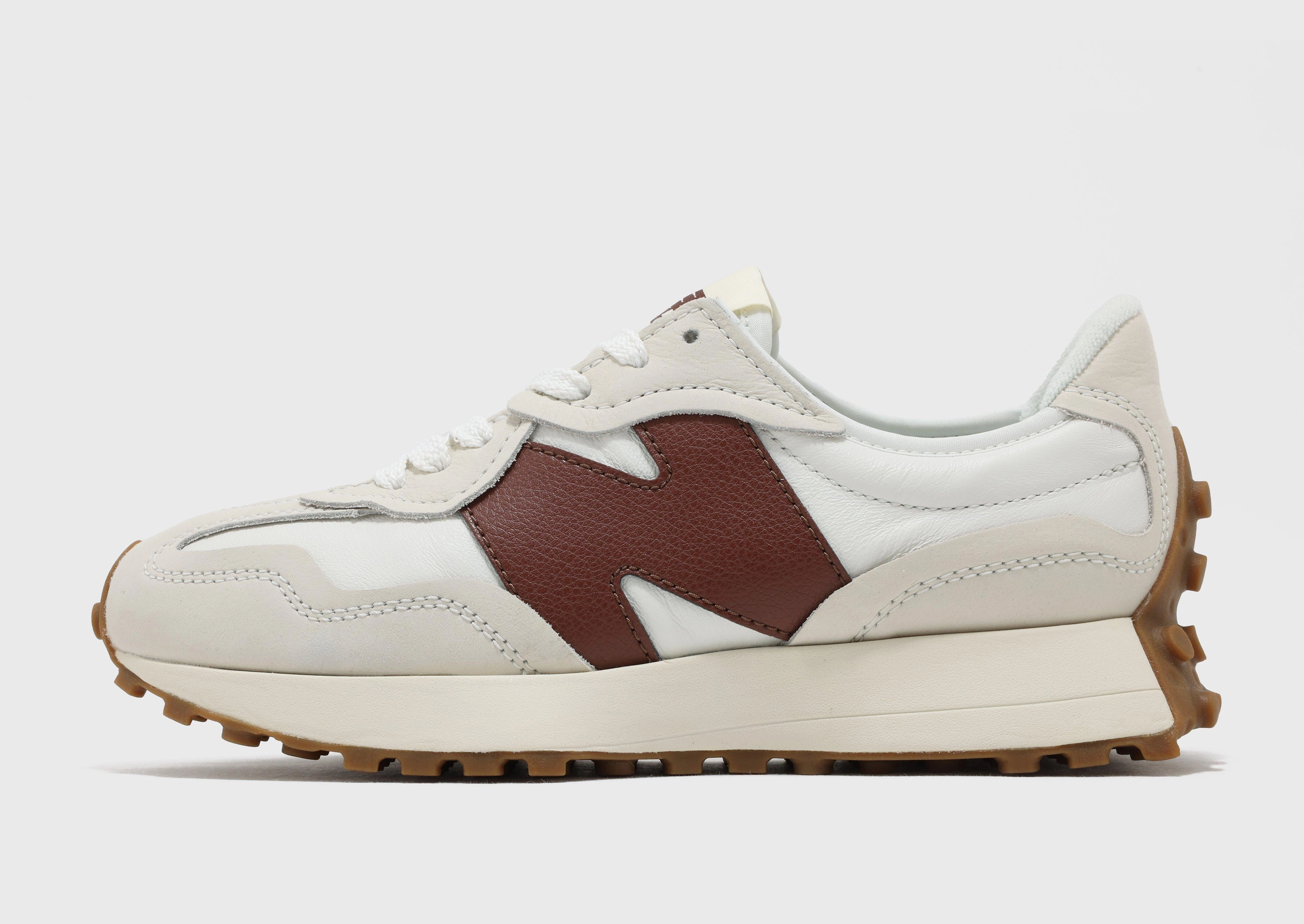 327 leather upper durability running in a stadium