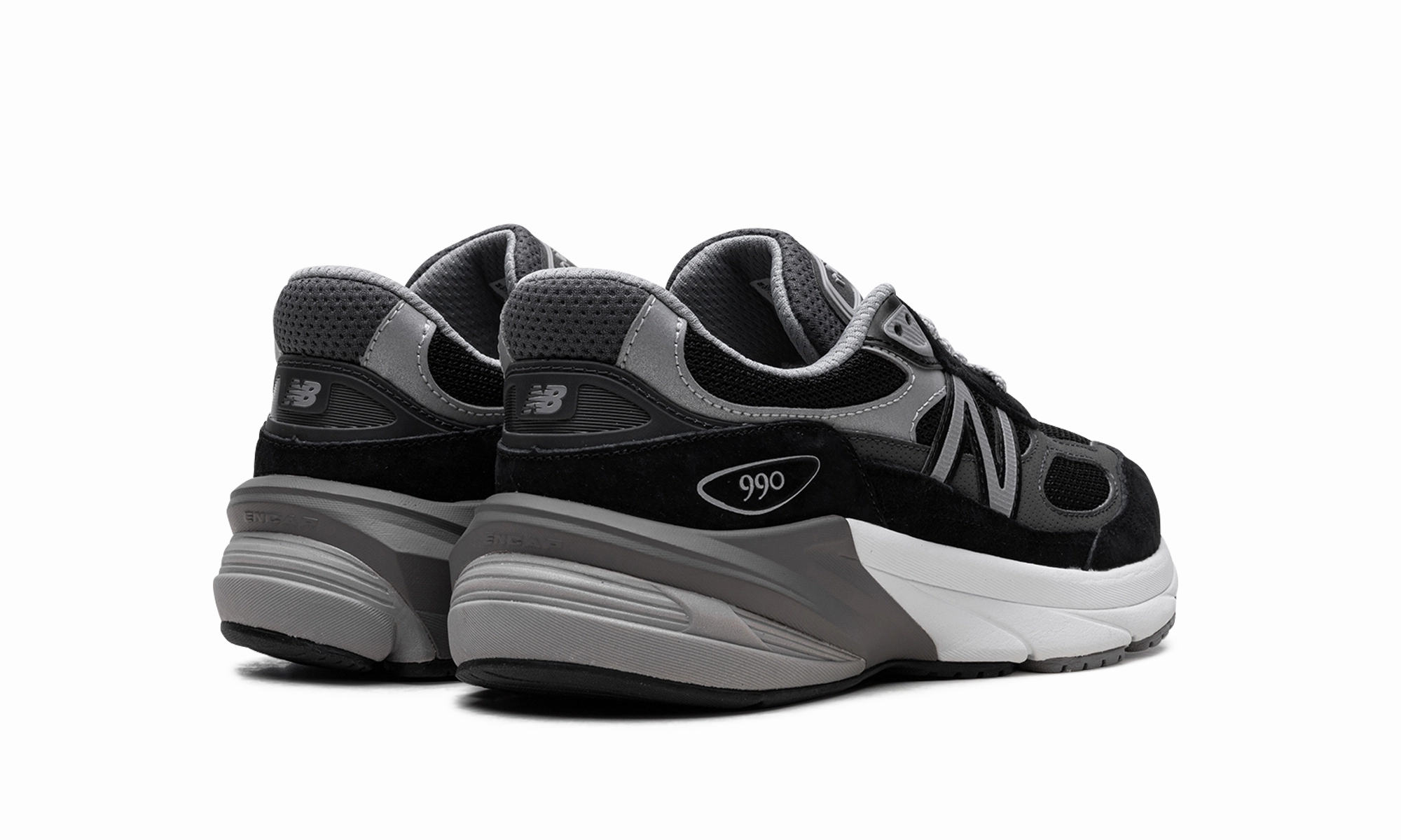 wide - fit option 990v6 GS "Black/Silver"