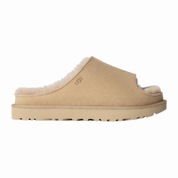 UGG Women's Greenport Slide Sand Microfiber Lining