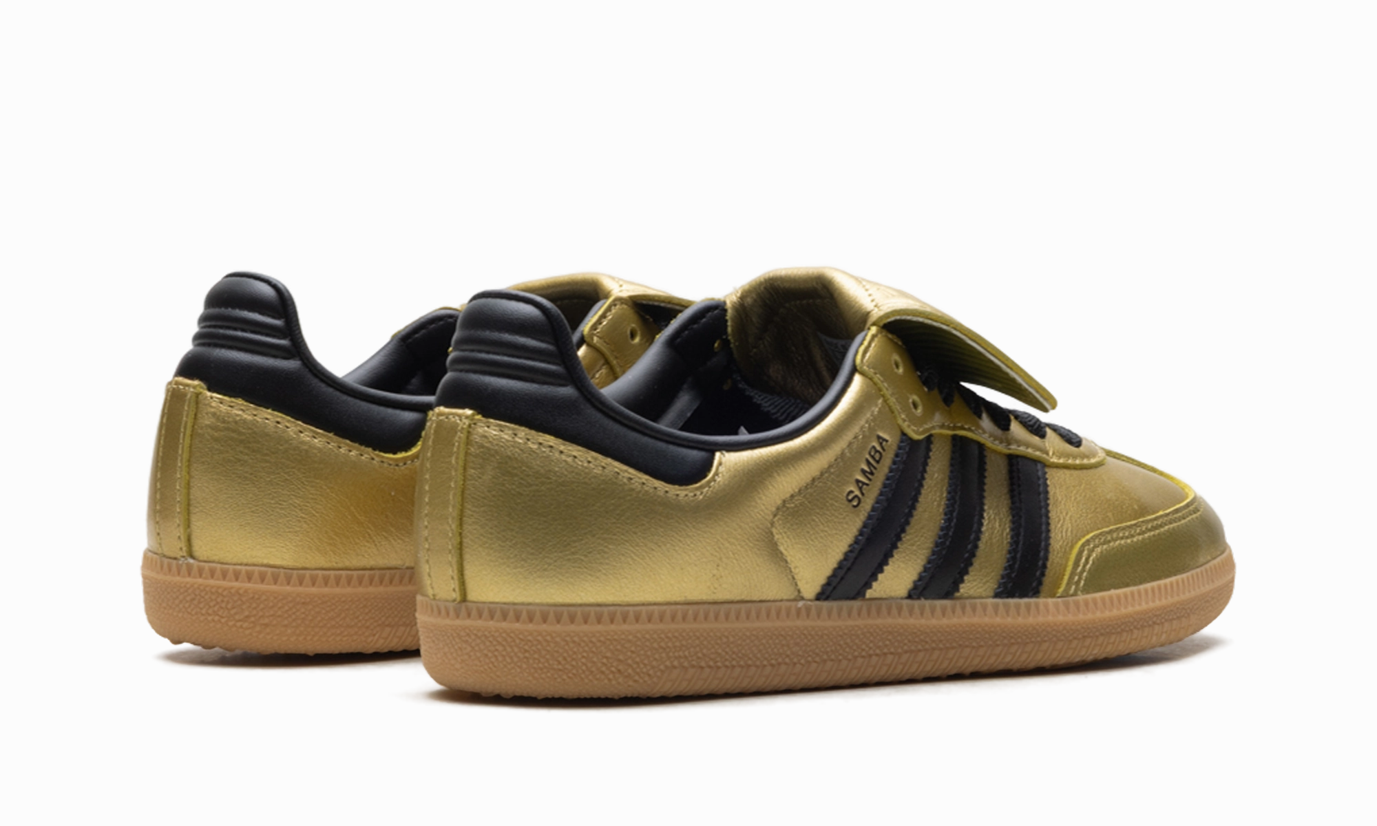 Samba LT WMNS "Gold Metallic Black Gum" Arch Care
