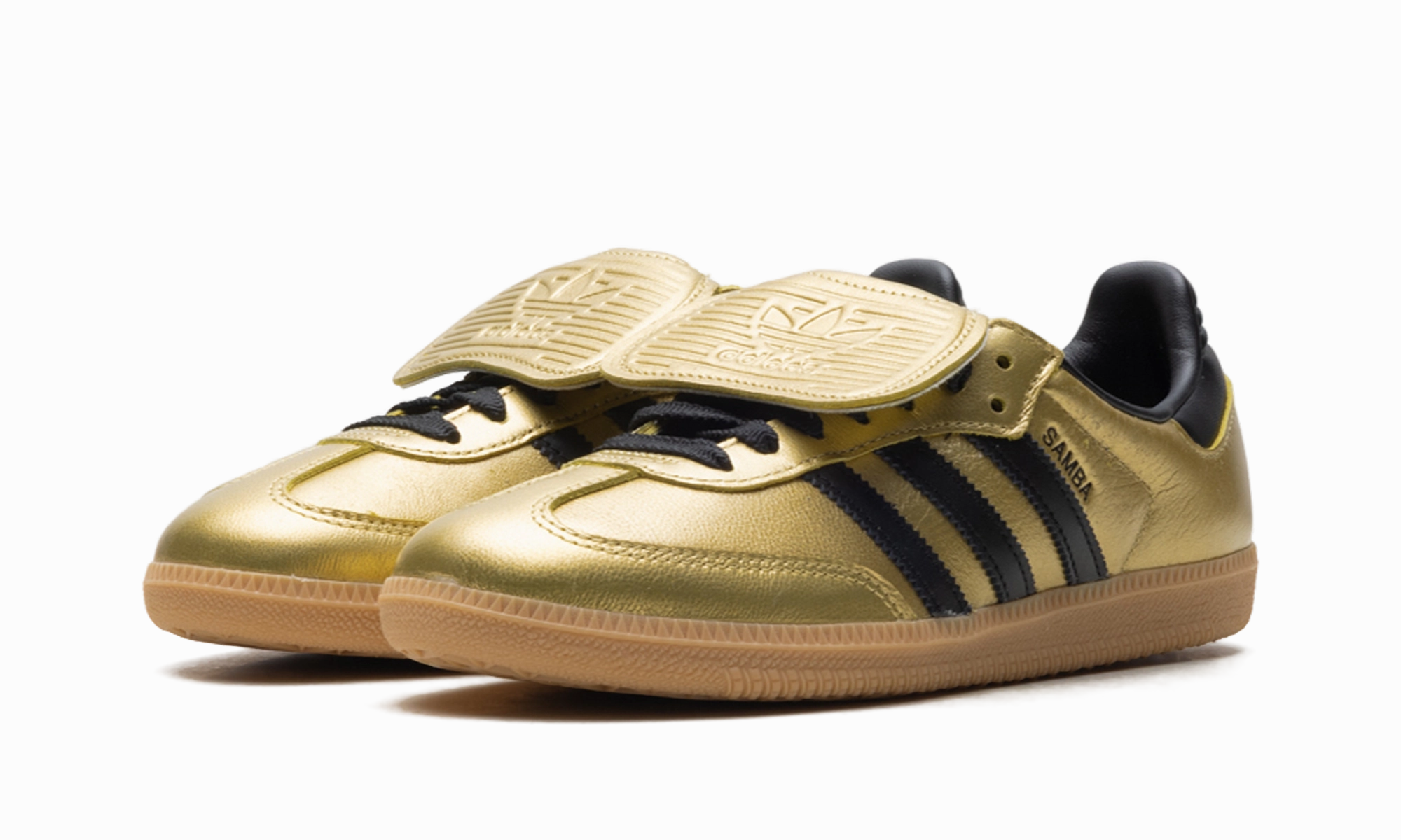 True Comfort Samba LT WMNS "Gold Metallic Black Gum"