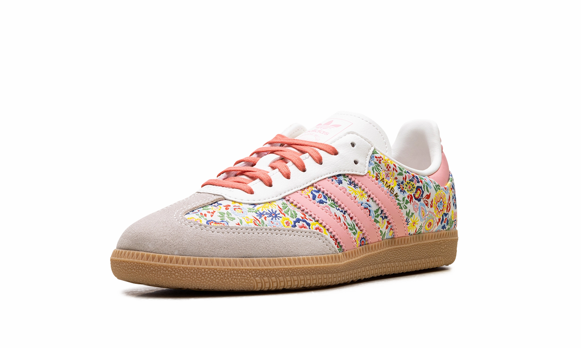 Samba OG GS "Liberty London Floral Embroidery" Yellow Sun