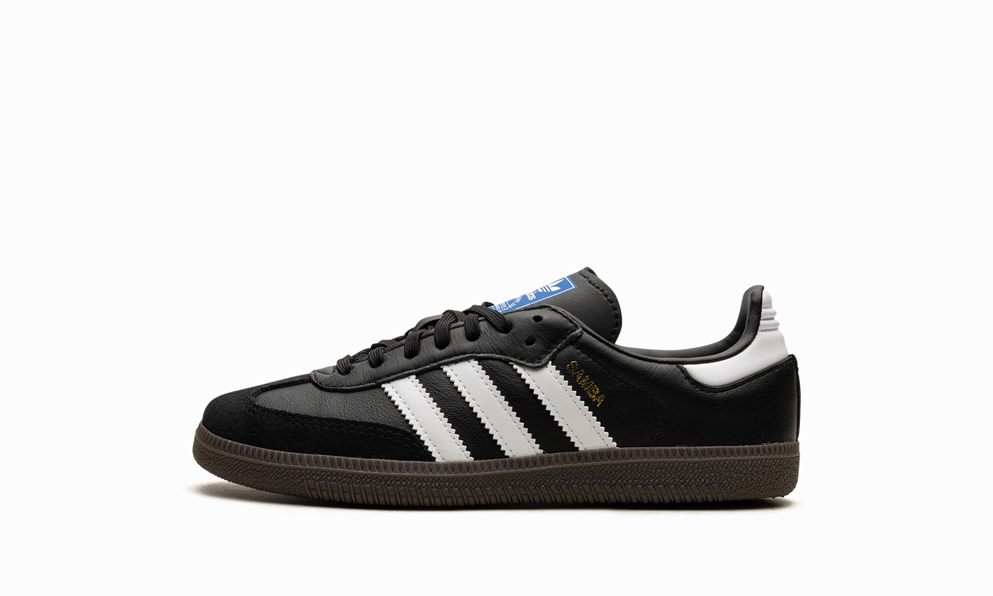 Slip Resistant Traction Fit Support Samba Og PS "BLACK GUM"