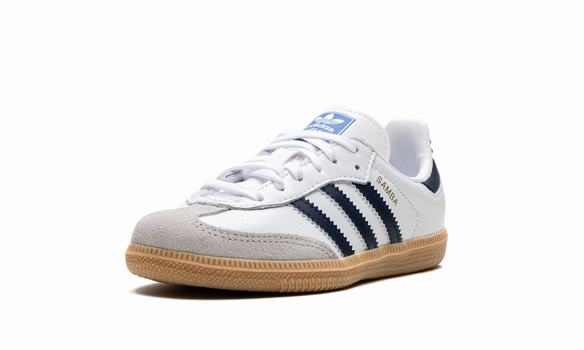 Samba Og PS "White Indigo Gum" Flip Step Abrasion Resistant Toe