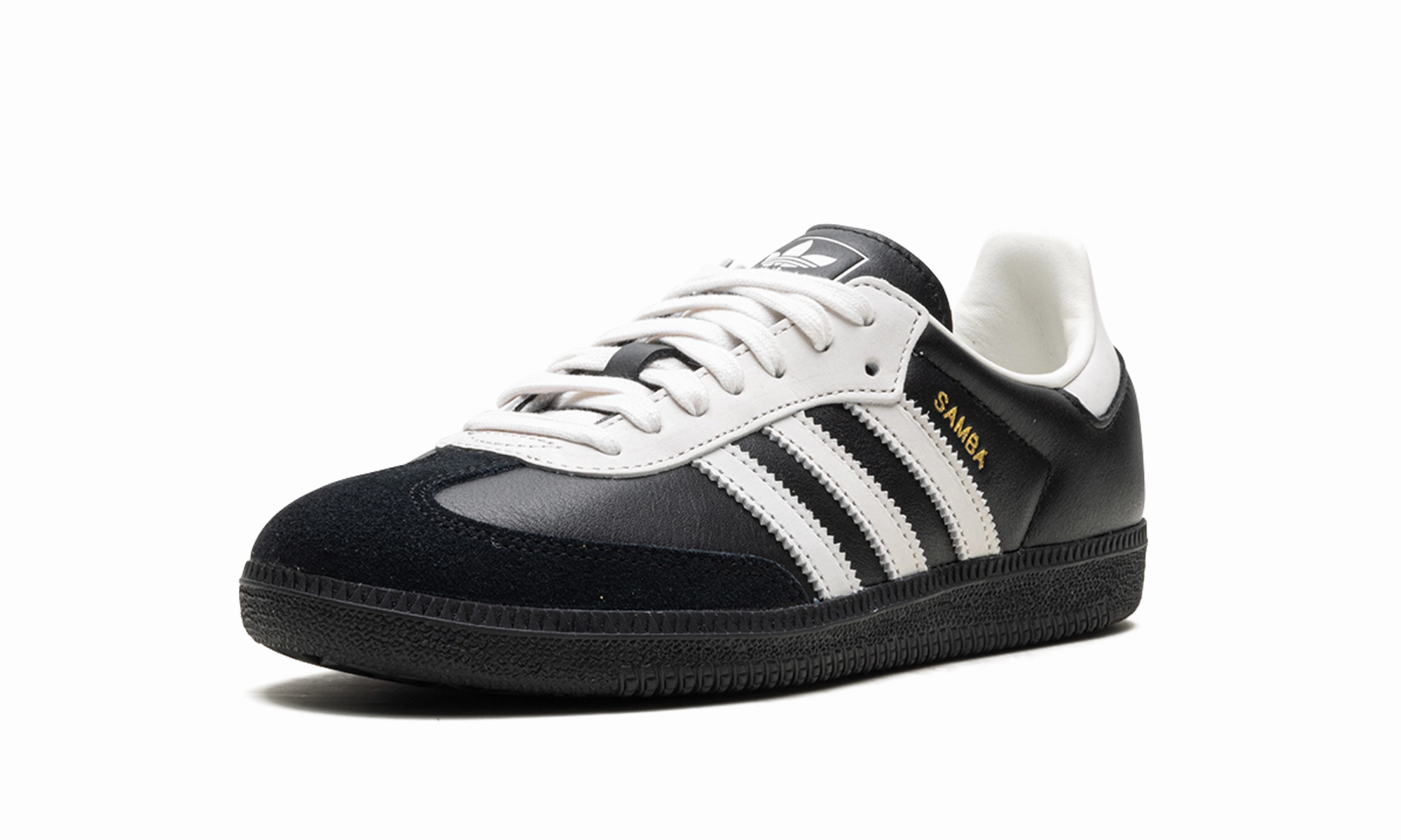 Samba OG "75th Anniversary Pack Black" Square Toe Design Open Walk