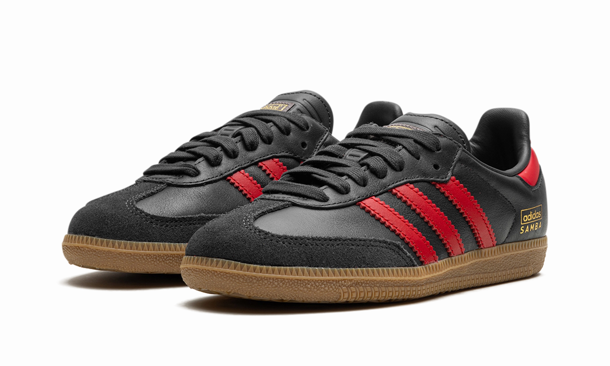 Samba OG "Carbon Better Scarlet" Office Look Earth Tone