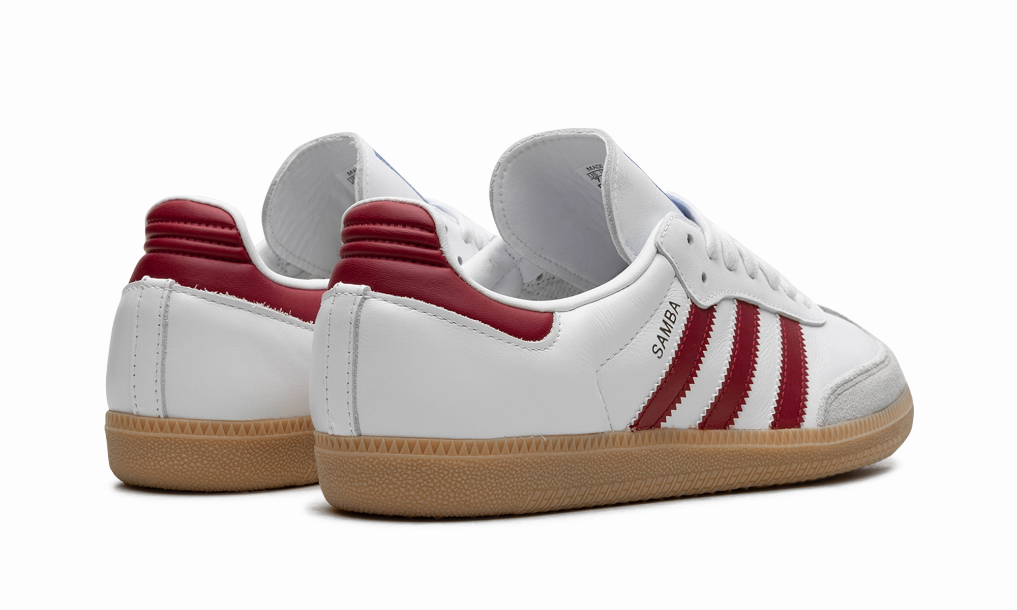 Samba OG "Collegiate Burgundy" casual outing