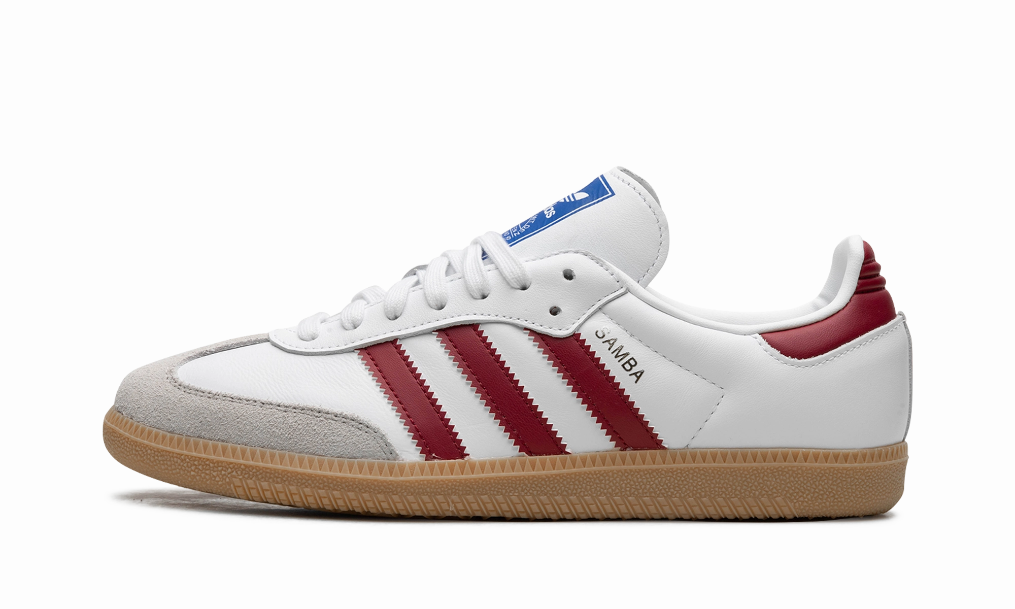 Samba OG "Collegiate Burgundy" Street Walk Minimalist Footbed Design