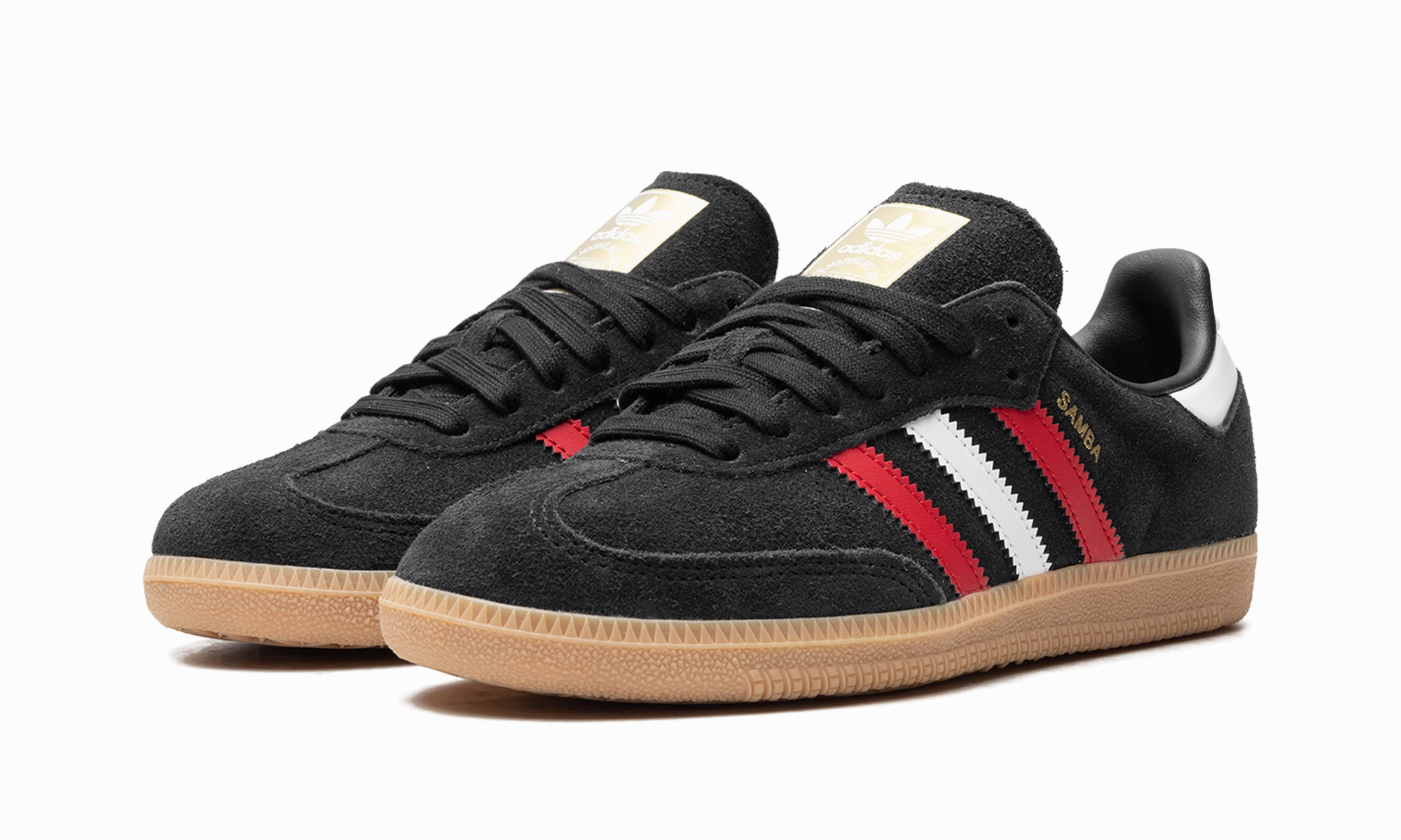Samba OG "core black/better scarlet/GUM 3" Timeless Use