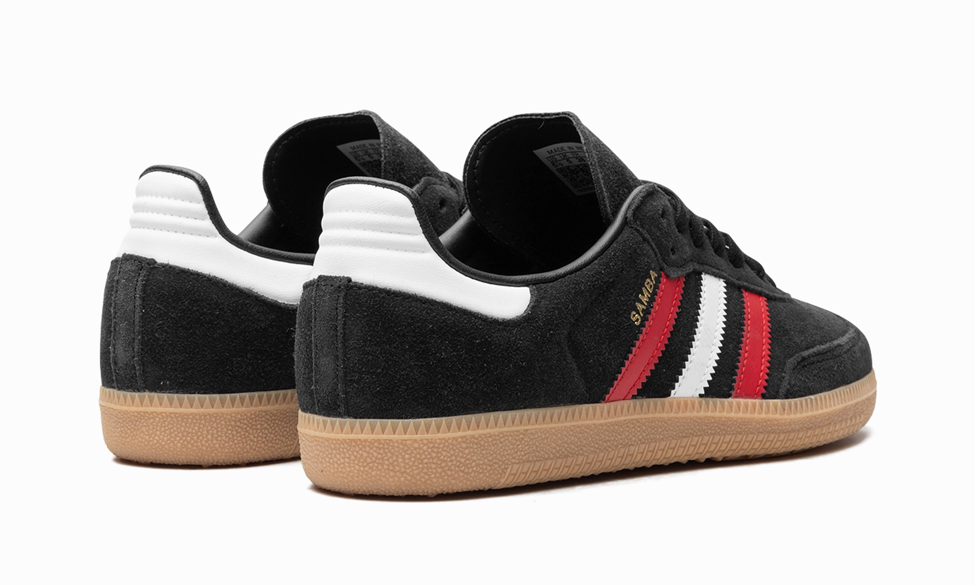 Fast Life Samba OG "core black/better scarlet/GUM 3"