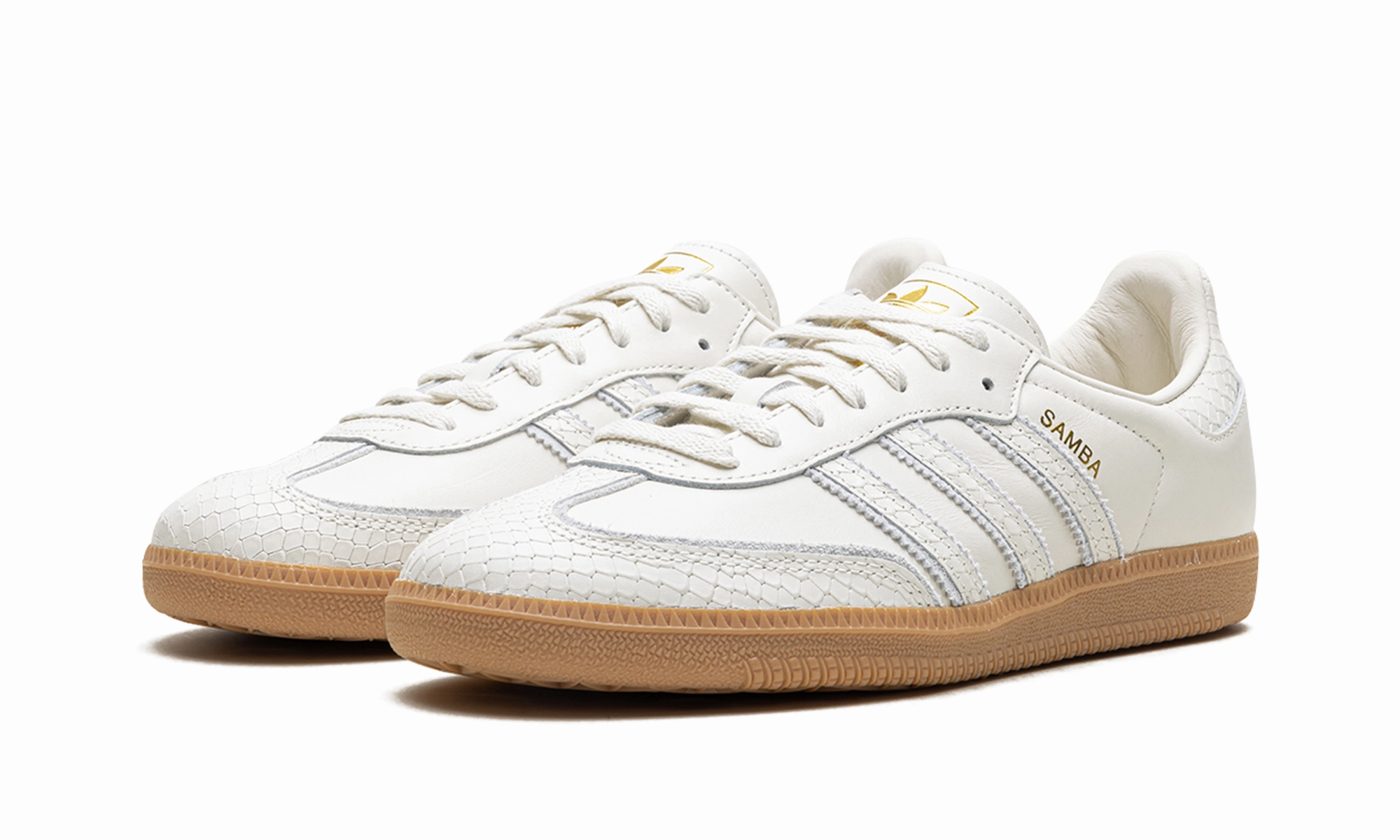 Samba Og "Core White Gum" Fresh Wear Sleek Aesthetic
