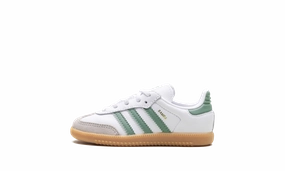 Samba OG TD "Cloud White SIlver Green" Model Day Step Light