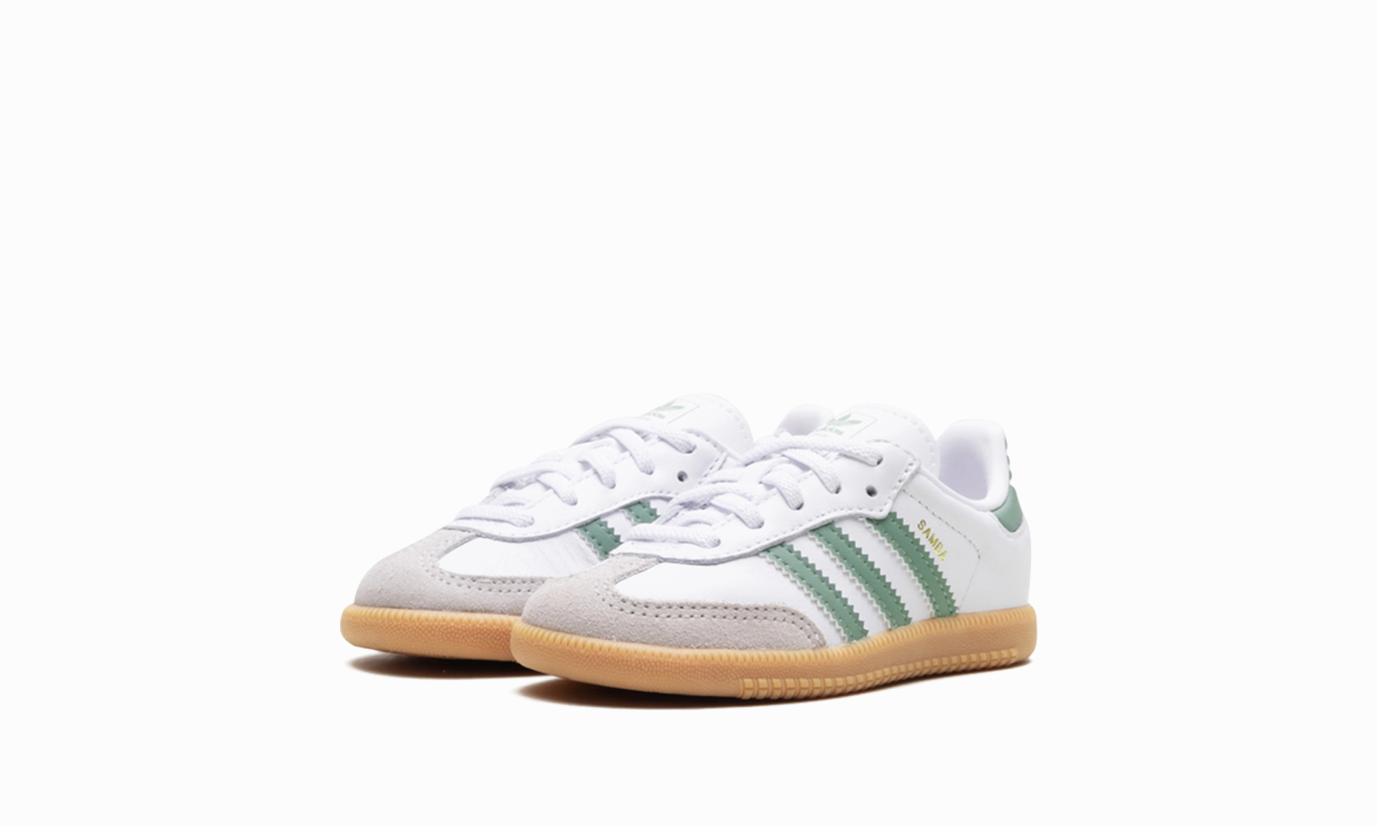Comfy Walking Energy Returning Midsole Samba OG TD "Cloud White SIlver Green"