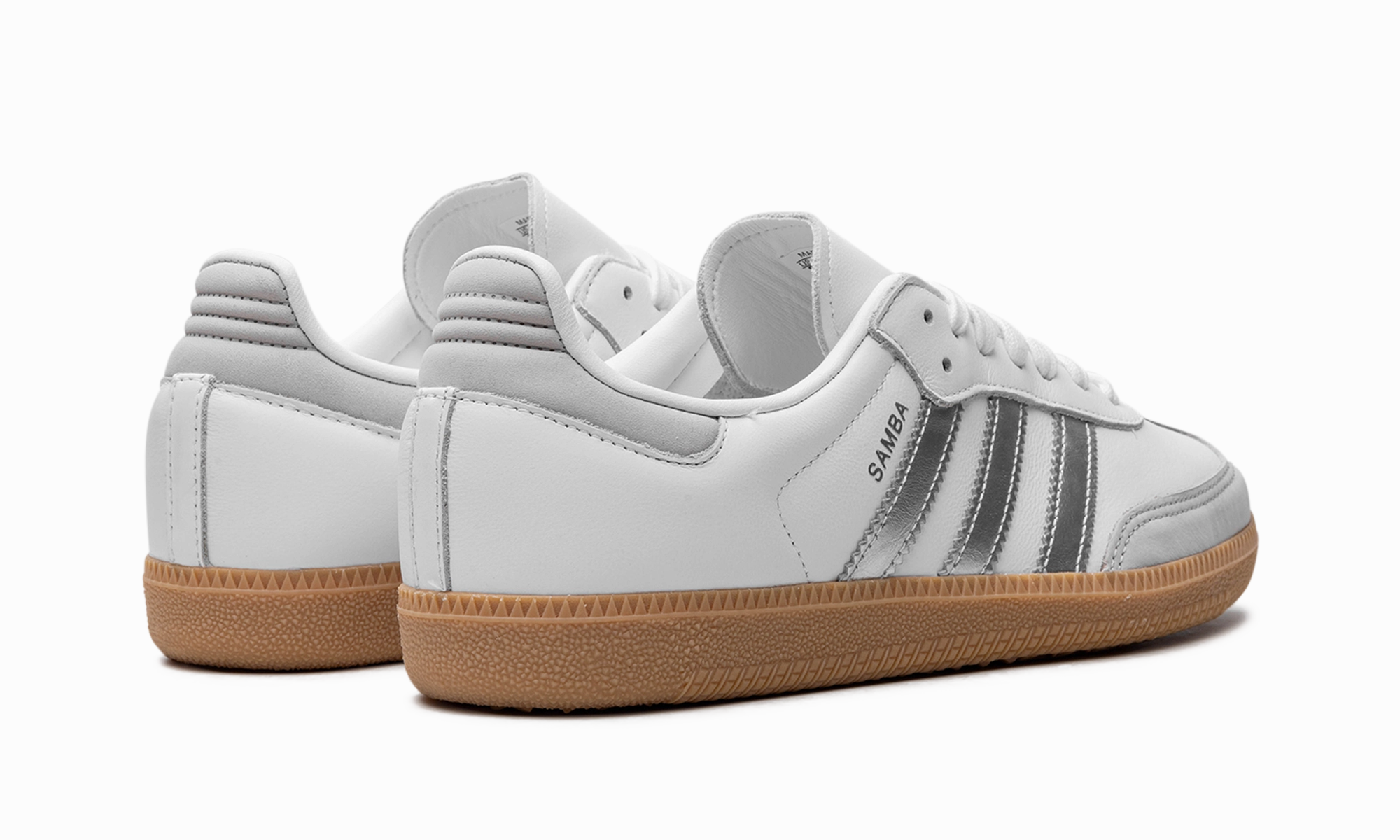 Pet Hike Drive Ready Samba OG WMNS "White Silver Metallic Grey"