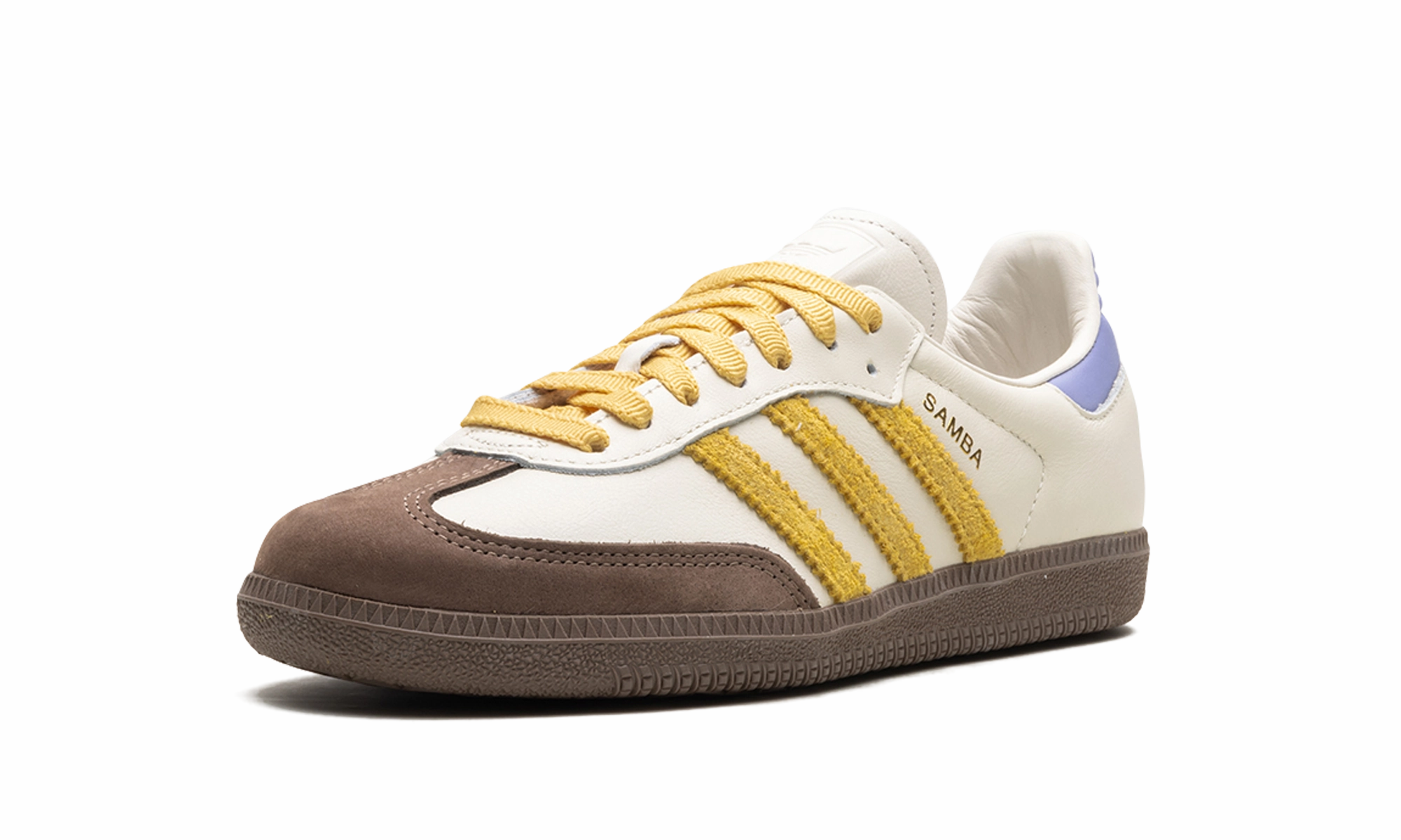 Samba OG WMNS "White Violet Tone" Walk Comfortably Navy Deep