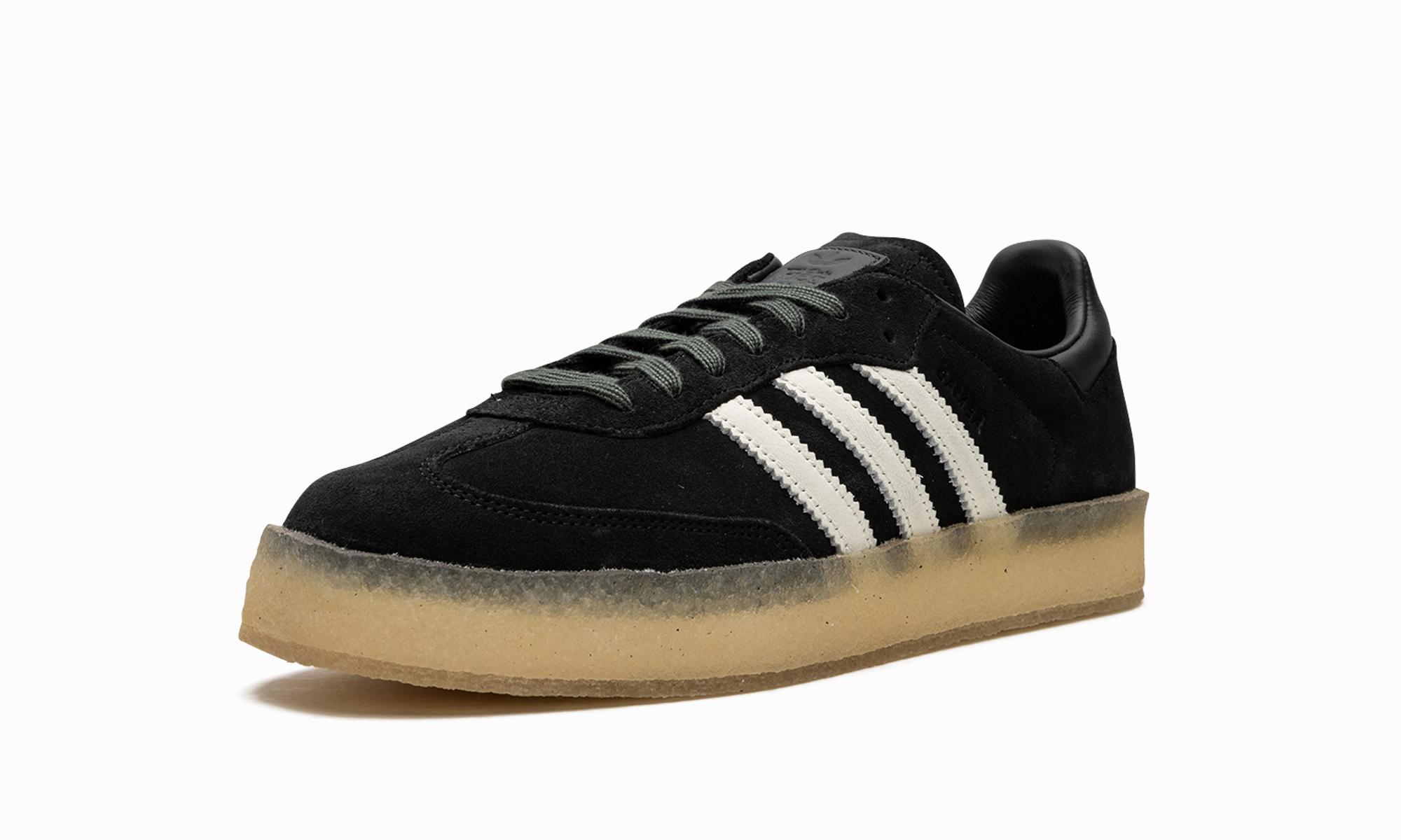 Samba "Clarks 8th Street Samba - Green" Molded Arch Support Lunch Jog