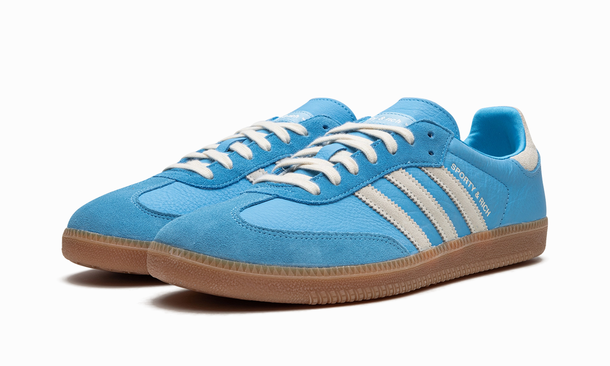 Samba "Sporty & Rich - Blue Grey" Dad Style Adaptive Feel