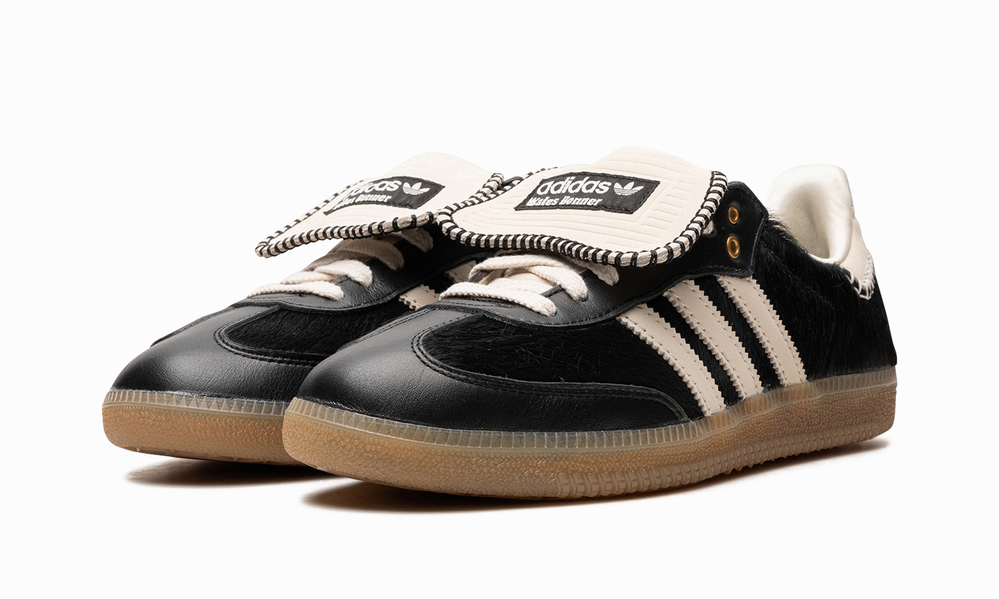 Bridge Jog Neutral Form Samba "Wales Bonner - Black Pony Hair"