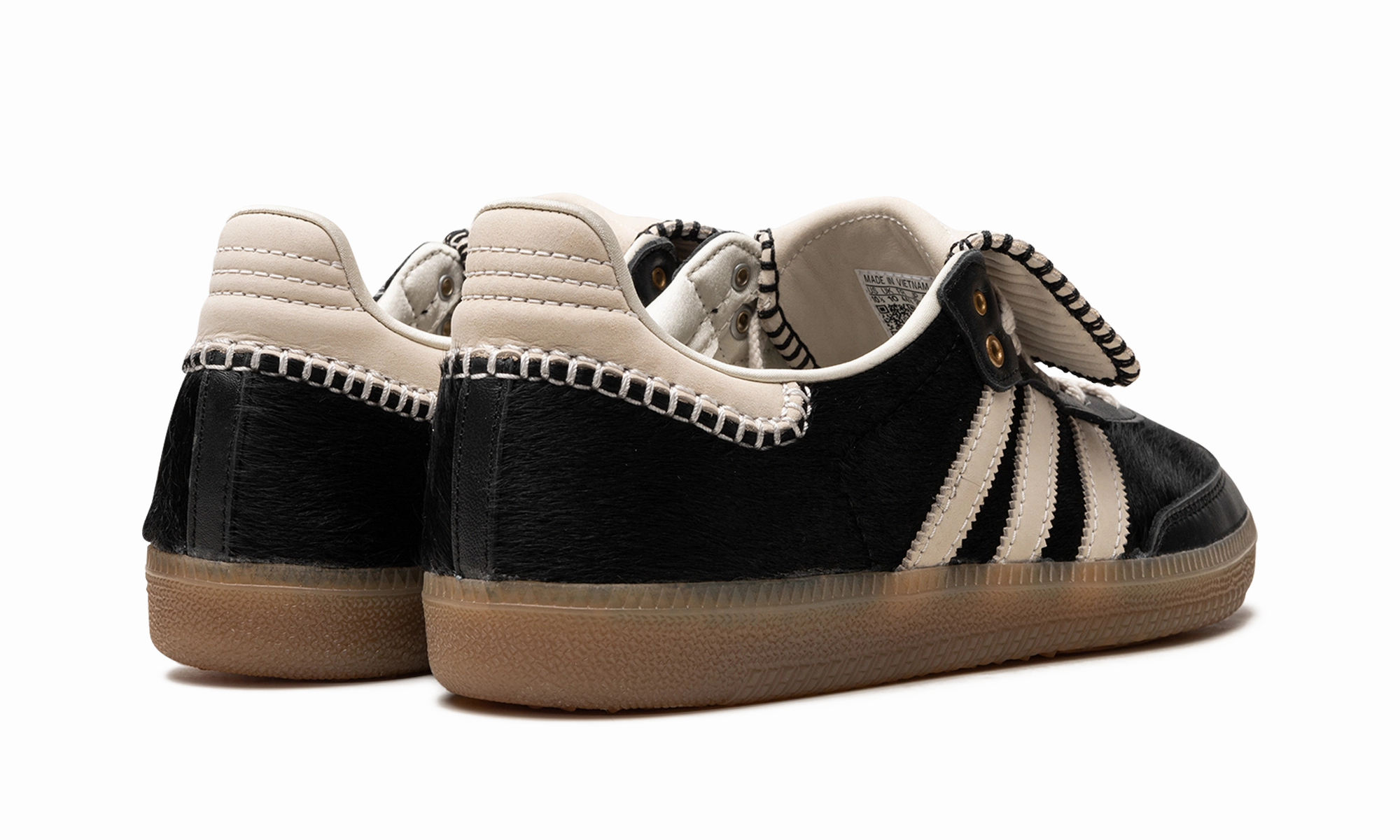 Samba "Wales Bonner - Black Pony Hair" Stand All Day Plain Hike