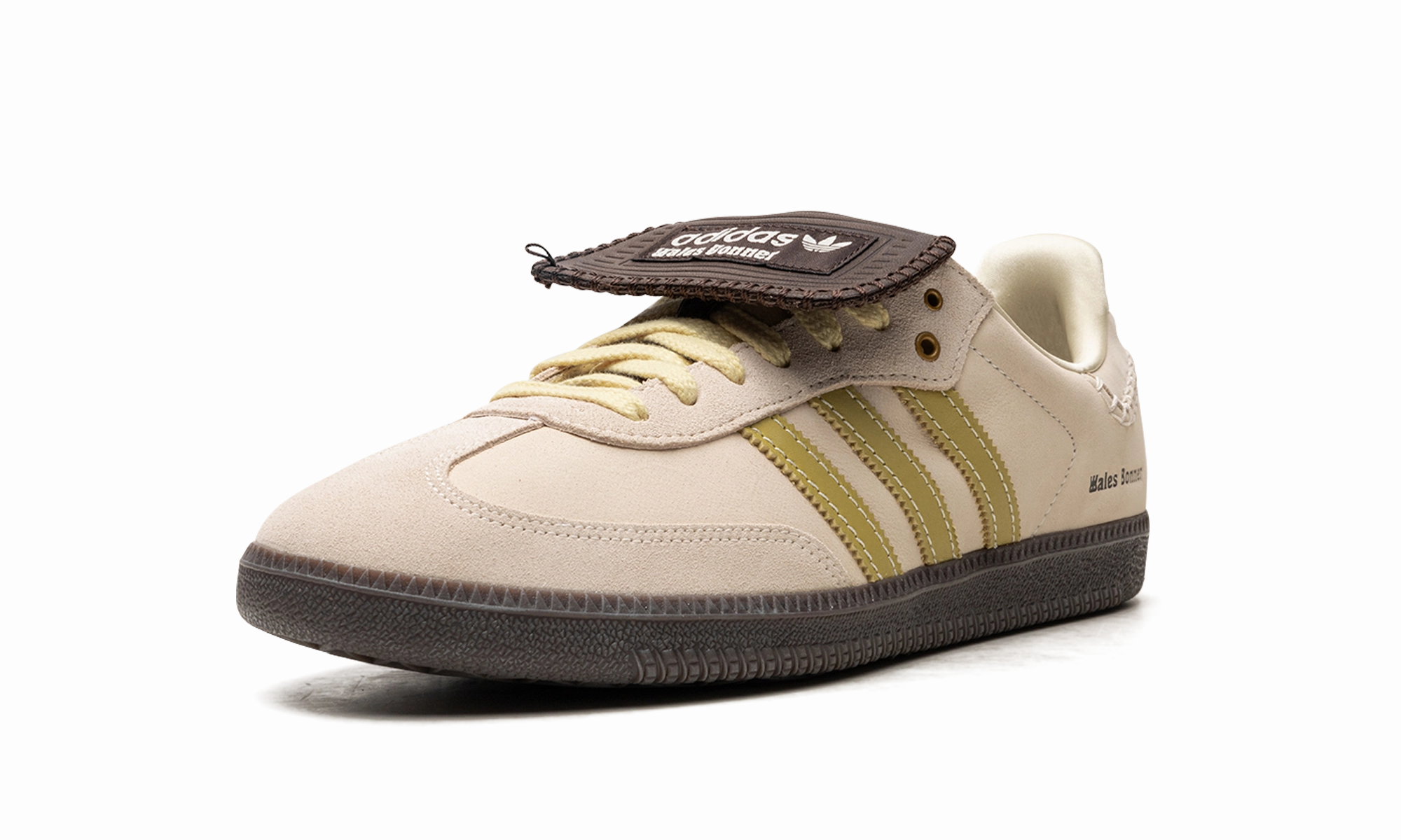 Pace Maker group run Samba "Wales Bonner - Cream / Yellow"