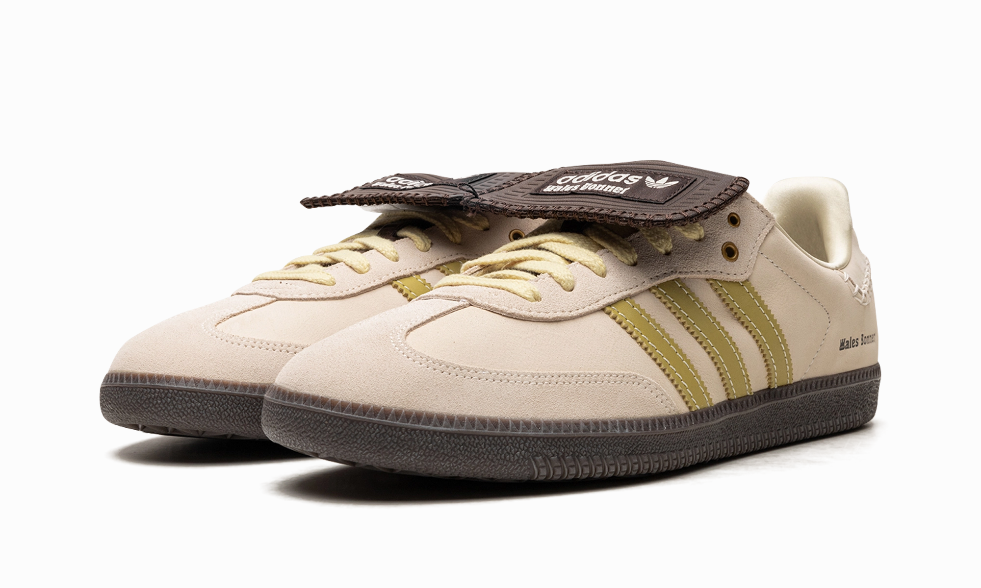 Samba "Wales Bonner - Cream / Yellow" Slip   On