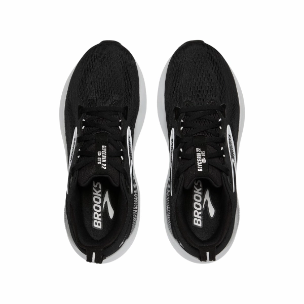 pre - workout Brooks Women's Glycerin GTS 22 Black/White