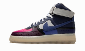 Air Force 1 High '07 Premium "Thunder Blue Pink Prime" Travel Snap Street Motion