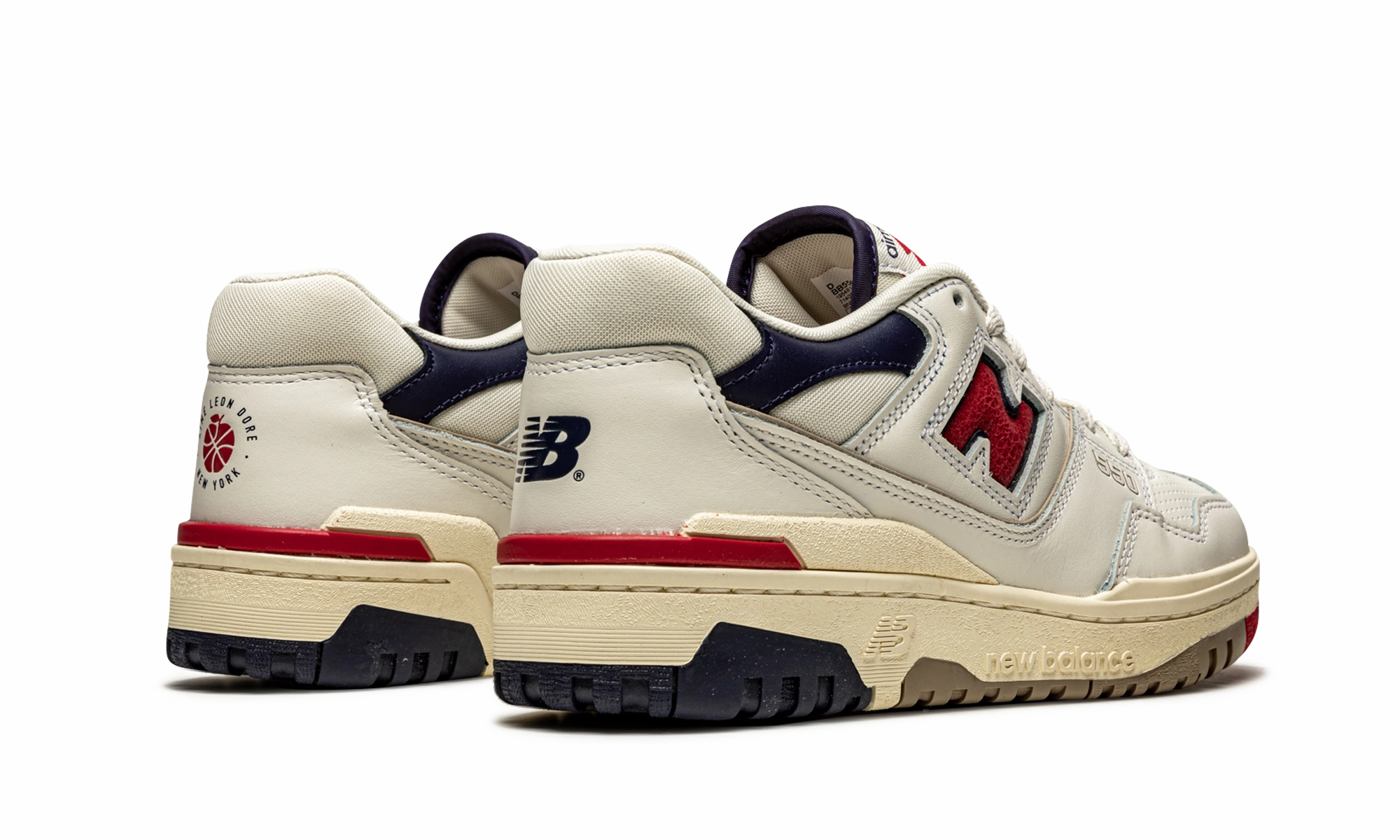 Triple Density Outsole Daily Wear Shoes 550 "Aime Leon Dore - White Navy Red"